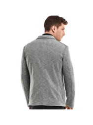 emilio adani Herren Freizeit-Sakko slim fit in Silbergrau emilio adani Herren Freizeit-Sakko slim fit in Silbergrau