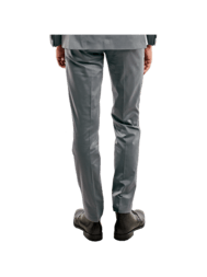 emilio adani Herren Anzughose slim fit in Kieselgrau emilio adani Herren Anzughose slim fit in Kieselgrau