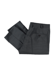 emilio adani Herren Ministruktur Anzughose slim fit in Granitgrau emilio adani Herren Ministruktur Anzughose slim fit in Granitgrau