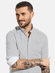 emilio adani Modisches Langarmhemd mit Comfort-Stretch-Anteil emilio adani Modisches Langarmhemd mit Comfort-Stretch-Anteil