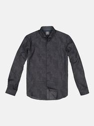 engbers Langarm-Hemd mit Jaquard-Muster engbers Langarm-Hemd mit Jaquard-Muster
