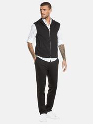 emilio adani Herren Sakko-Weste mit Zipper in Schwarz emilio adani Herren Sakko-Weste mit Zipper in Schwarz