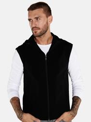 emilio adani Herren Sakko-Weste slim fit in Schwarz emilio adani Herren Sakko-Weste slim fit in Schwarz