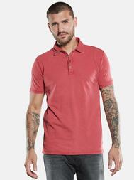 emilio adani Herren Poloshirt in Pastellrot emilio adani Herren Poloshirt in Pastellrot