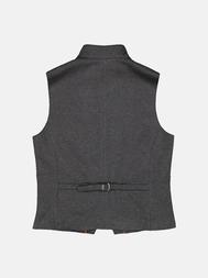 emilio adani Herren Sakko-Weste slim fit in Anthrazit emilio adani Herren Sakko-Weste slim fit in Anthrazit
