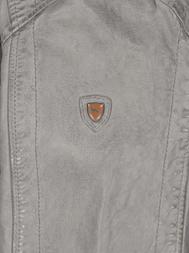 emilio adani Herren Lederjacke mit abnehmbarer Kapuze in Mausgrau emilio adani Herren Lederjacke mit abnehmbarer Kapuze in Mausgrau