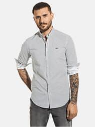 emilio adani Modisches Langarmhemd mit Comfort-Stretch-Anteil emilio adani Modisches Langarmhemd mit Comfort-Stretch-Anteil