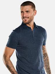 emilio adani Herren Poloshirt in Saphirblau emilio adani Herren Poloshirt in Saphirblau