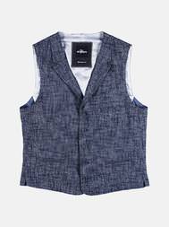 engbers elastische Sakko-Weste mit Revers engbers elastische Sakko-Weste mit Revers
