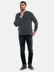 emilio adani Herren Black High Stretch Denim in Schwarz emilio adani Herren Black High Stretch Denim in Schwarz