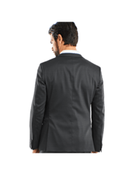 emilio adani Herren Anzugsakko slim fit in Stahlgrau emilio adani Herren Anzugsakko slim fit in Stahlgrau