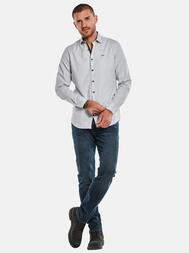 emilio adani Herren Hemd uni in Saphirblau emilio adani Herren Hemd uni in Saphirblau