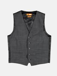emilio adani Anzugweste mit minimal Muster emilio adani Anzugweste mit minimal Muster