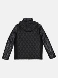 emilio adani Herren Lederjacke in Schwarz emilio adani Herren Lederjacke in Schwarz