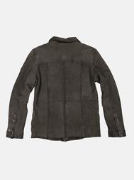 emilio adani Herren Lederjacke slim fit in Dunkelbraun emilio adani Herren Lederjacke slim fit in Dunkelbraun