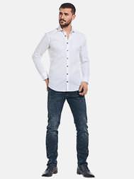 emilio adani Herren Hemd "My Favorite" in Reinweiss emilio adani Herren Hemd "My Favorite" in Reinweiss