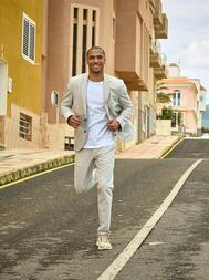 emilio adani Herren Anzugsakko slim fit in Beige emilio adani Herren Anzugsakko slim fit in Beige