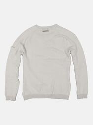 emilio adani Herren Pullover strukturiert in Hellgrau emilio adani Herren Pullover strukturiert in Hellgrau