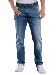 engbers Helle High Stretch Jeans mit Waschungen engbers Helle High Stretch Jeans mit Waschungen