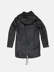 emilio adani Herren Lederjacke in Schwarz emilio adani Herren Lederjacke in Schwarz