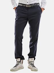 emilio adani Herren Anzughose slim fit in Saphirblau emilio adani Herren Anzughose slim fit in Saphirblau