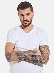 emilio adani Herren T-Shirt "My Favorite" in Reinweiss emilio adani Herren T-Shirt "My Favorite" in Reinweiss