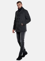 emilio adani Herren Jacke in Anthrazit emilio adani Herren Jacke in Anthrazit