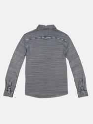 emilio adani Herren Poloshirt langarm in Dunkelgrau emilio adani Herren Poloshirt langarm in Dunkelgrau