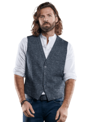 emilio adani schmale Sakkoweste aus hochelastischer Ware emilio adani schmale Sakkoweste aus hochelastischer Ware