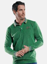 engbers Poloshirt in Flammgarnoptik engbers Poloshirt in Flammgarnoptik