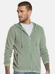 emilio adani Herren Strickjacke in Hellgrün emilio adani Herren Strickjacke in Hellgrün