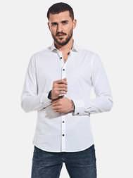 emilio adani Herren Hemd "My Favorite" in Reinweiss emilio adani Herren Hemd "My Favorite" in Reinweiss