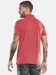 emilio adani Herren Poloshirt in Pastellrot emilio adani Herren Poloshirt in Pastellrot
