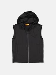 emilio adani Herren Sakko-Weste mit Zipper in Schwarz emilio adani Herren Sakko-Weste mit Zipper in Schwarz