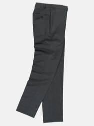 emilio adani Herren Ministruktur Anzughose slim fit in Granitgrau emilio adani Herren Ministruktur Anzughose slim fit in Granitgrau
