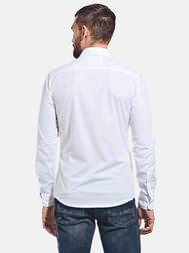 emilio adani Herren Hemd uni in Reinweiss emilio adani Herren Hemd uni in Reinweiss