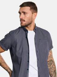 emilio adani Herren Hemd uni in Marineblau emilio adani Herren Hemd uni in Marineblau