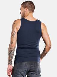 emilio adani Herren Tank Top in Saphirblau emilio adani Herren Tank Top in Saphirblau