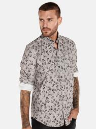 emilio adani Herren Hemd langarm in Beige emilio adani Herren Hemd langarm in Beige