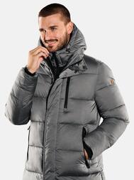 emilio adani Herren Mantel in Grau emilio adani Herren Mantel in Grau