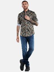 emilio adani Herren Hemd langarm in Khaki emilio adani Herren Hemd langarm in Khaki