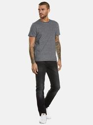 emilio adani Herren T-Shirt mit Leinenanteil in Anthrazit emilio adani Herren T-Shirt mit Leinenanteil in Anthrazit