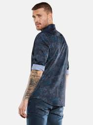emilio adani Herren Hemd langarm in Saphirblau emilio adani Herren Hemd langarm in Saphirblau