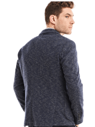emilio adani Herren Freizeit-Sakko slim fit in Saphirblau emilio adani Herren Freizeit-Sakko slim fit in Saphirblau