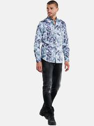 emilio adani Herren Hemd langarm in Oliv emilio adani Herren Hemd langarm in Oliv