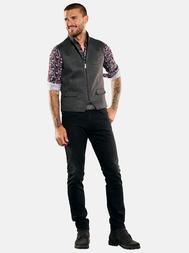 emilio adani Herren Sakko-Weste slim fit in Anthrazit emilio adani Herren Sakko-Weste slim fit in Anthrazit