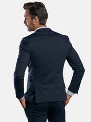 emilio adani Herren Anzugsakko slim fit in Saphirblau emilio adani Herren Anzugsakko slim fit in Saphirblau