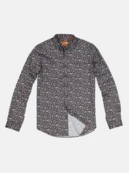 emilio adani Langarm-Hemd mit All-Over-Print emilio adani Langarm-Hemd mit All-Over-Print