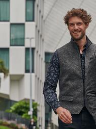engbers Sakko-Weste mit Zipper engbers Sakko-Weste mit Zipper