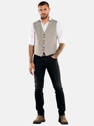 emilio adani Herren Sakkoweste in Beige emilio adani Herren Sakkoweste in Beige